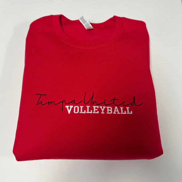 Volleyball - Script Sweatshirt